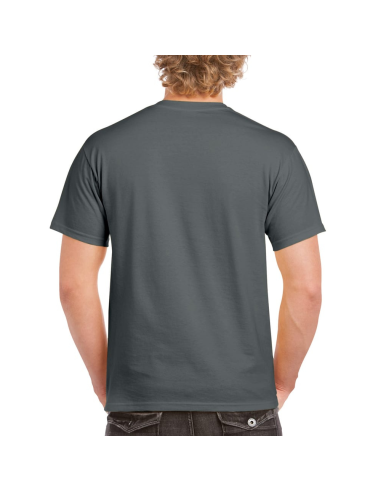 T-shirt Zanzibar a manica corta colore antracite 100% cotone 