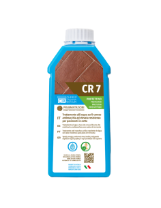 Trattamento antimacchia protettivo effetto satinato pavimenti CR 7 Matt 1 litro