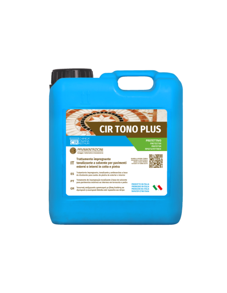 Impregnante Tonalizzante Antimacchia Effetto Bagnato Pavimenti Tono Plus 5 lt