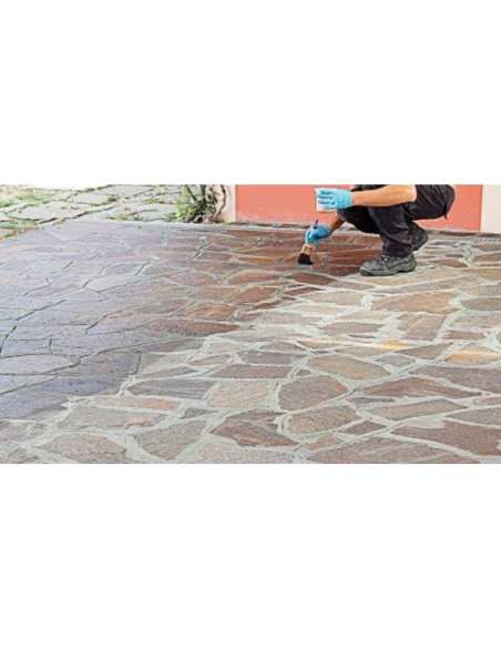 Impregnante Tonalizzante Antimacchia Effetto Bagnato Pavimenti Tono Plus 5 lt