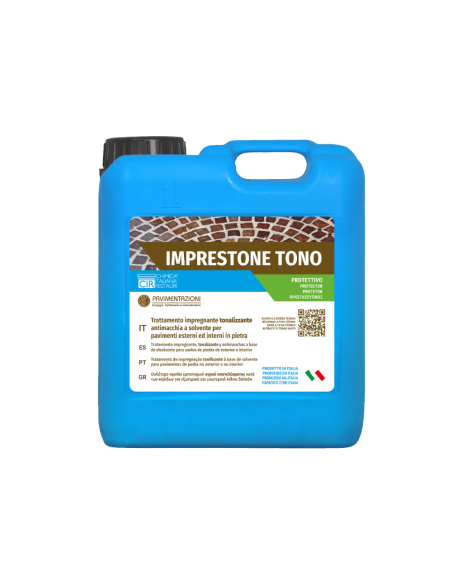 Protettivo Impregnante Tonalizzante Pavimenti in Pietra Imprestone Tono da 5 lt 