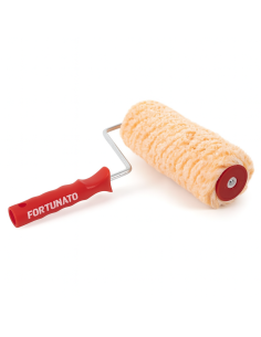 Rullo Tessuto Professionale Manico Quarzi Pitture Idropitture Superfici Ruvide