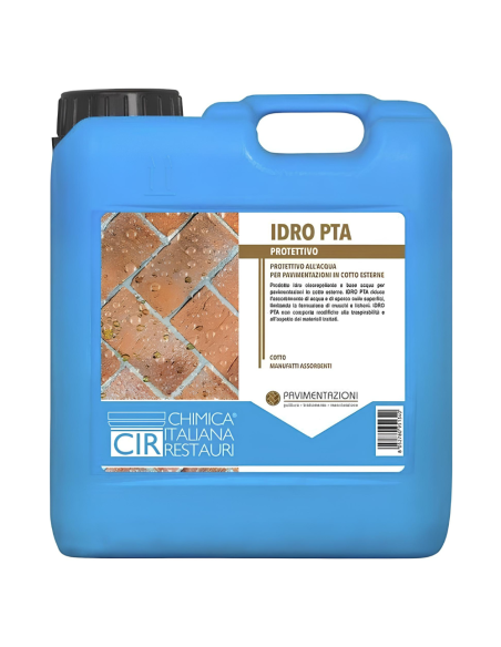 Impregnante Protettivo Antimacchia all'Acqua Pavimenti Cotto Idro Pta 5 litri