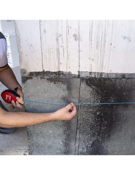 Set Marcatura Tracciatore CLKS Filo 30 Metri Gesso Blu Preciso Veloce Resistente