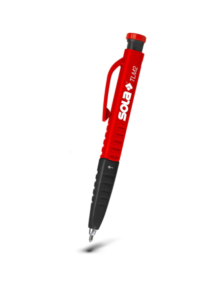 Matita Meccanica TLM2 Temperino Integrato Carta Legno Pietra Cemento Mattoni