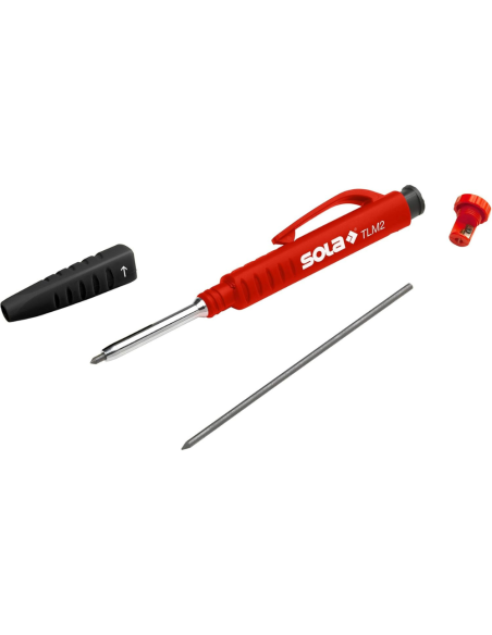 Matita Meccanica TLM2 Temperino Integrato Carta Legno Pietra Cemento Mattoni