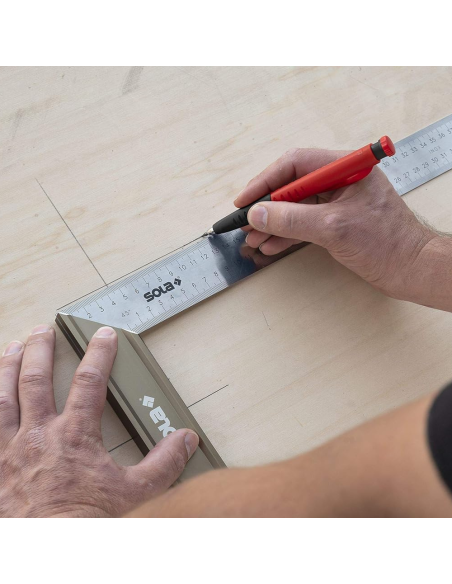 Matita Meccanica TLM2 Temperino Integrato Carta Legno Pietra Cemento Mattoni