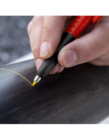 Matita Meccanica TLM2 Temperino Integrato Carta Legno Pietra Cemento Mattoni