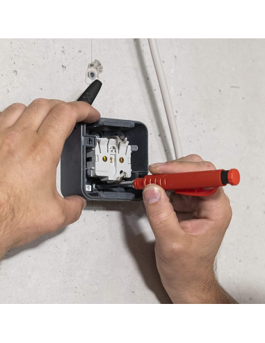 Matita Meccanica TLM2 Temperino Integrato Carta Legno Pietra Cemento Mattoni