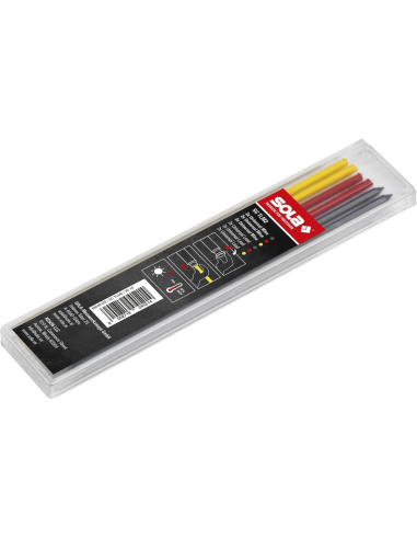 Set 6 Mine Colorate Universali SC TLM2 Marcature Superfici Lisce Ruvide Scure 