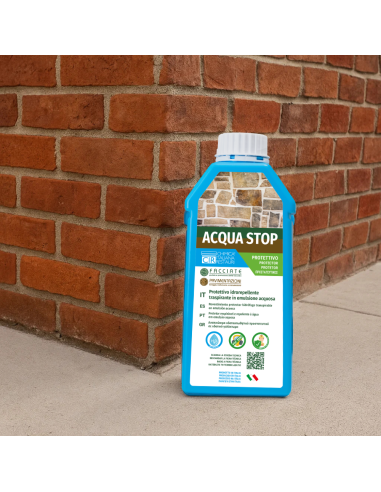 Protettivo Idrorepellente Traspirante Protezione Umidità Acqua Stop 1 Litro 