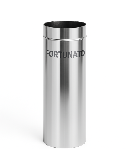 Tubo Acciaio Inox Spessore 0,5 mm Canna Fumaria Evacuazione Fumo Calore