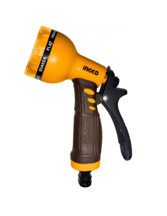 Pistola Irrigazione Giardino 9 Getti Pratica Robusta Adattatore 3/4 