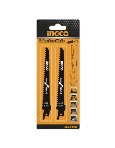 Lama Ricambio Seghetto A Gattuccio Legno Materiali Compositi 2 Pezzi 