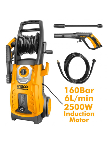 Idropulitrice Elettrica 2500W 160BAR Inclusi Accessori Pulizia Sporco 