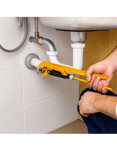 Chiave Giratubi 45° Diametro 67 mm Modello Svedese Professionale  