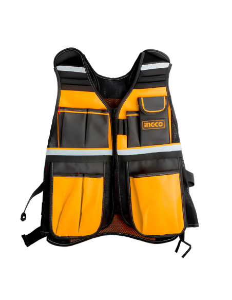 Gilet Lavoro Portattrezzi 7 Tasche Multiuso Robusto Pratico Professionale  