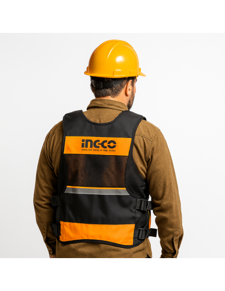 Gilet Lavoro Portattrezzi 7 Tasche Multiuso Robusto Pratico Professionale  