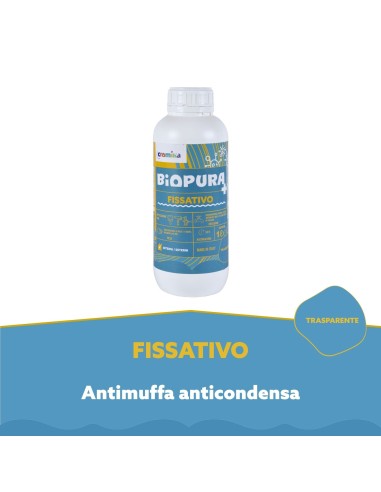 Fissativo Antimuffa Anticondensa Alta Concentrazione Linea BIOPURA Cromika