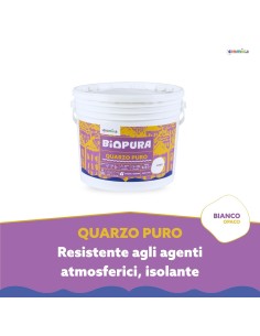 Pittura Murale Quarzo Puro Interni Esterni Finitura Opaca Linea BIOPURA Cromika 2