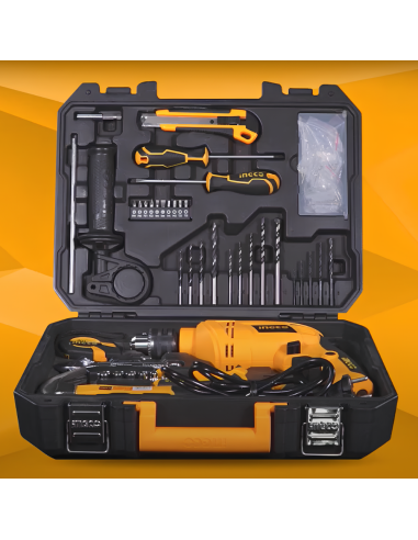 Valigetta Completa Trapano Elettrico 101 Utensili Accessori Professionali 