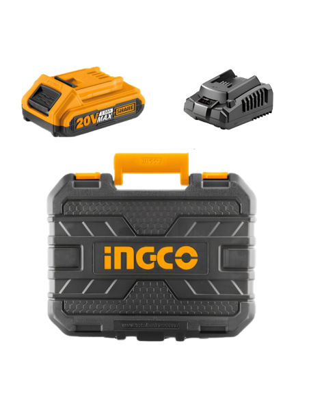 Forbice Pota Ø25 A Batteria 20V Valigetta Batteria Caricabatterie 