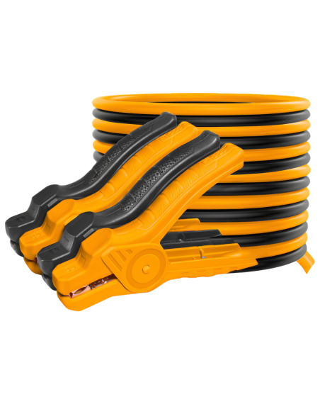 Cavi Batteria Auto Rame 200A Morsetto 15.6x9.1 Cm Lunghezza 2,5 Metri  