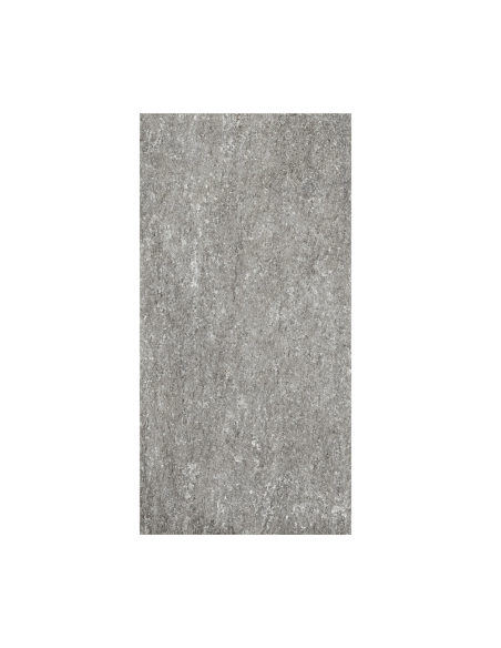 Piastrella Gres Porcellanato Rettificata Quarz Antracite R10 30x60 cm