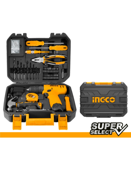 Valigetta Trapano Batteria 12V Set Utensili 81 Accessori Completo Portatile