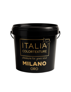 Decorativo Murale Milano Interni Colore Oro Effetto Seta Riflessi Perlescenti