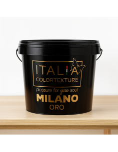 Decorativo Murale Milano Interni Colore Oro Effetto Seta Riflessi Perlescenti 2