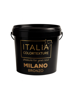 Decorativo Murale Milano Interni Colore Bronzo Effetto Seta Riflessi Perlescenti