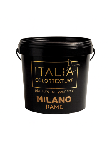 Decorativo Murale Milano Interni Colore Rame Effetto Seta Riflessi Perlescenti