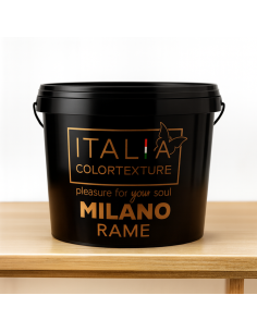 Decorativo Murale Milano Interni Colore Rame Effetto Seta Riflessi Perlescenti 2