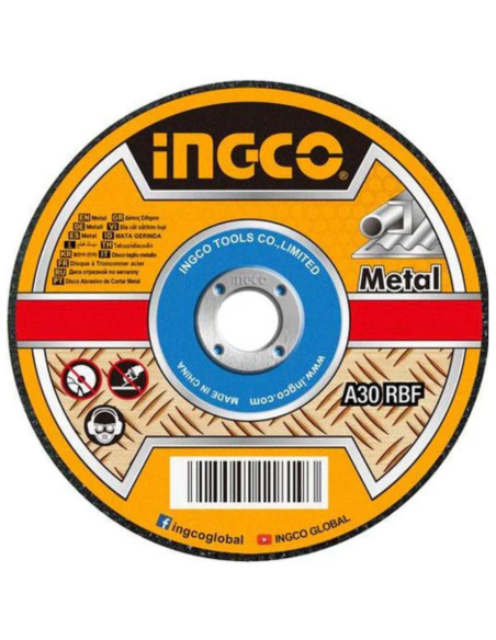 Disco Taglio Abrasivo Professionale Lavorazioni Metallo Acciaio Inox 115x1,2 mm
