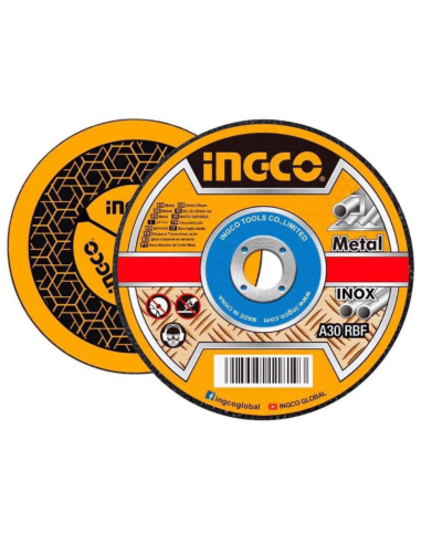 Disco Taglio Abrasivo Professionale Lavorazioni Metallo Acciaio Inox 115x1,2 mm
