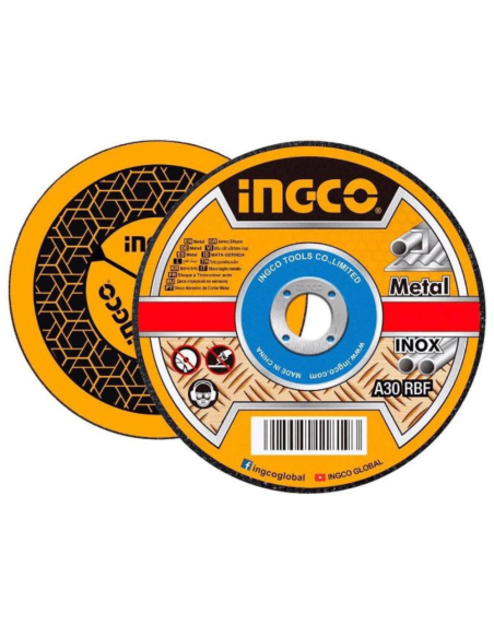 Disco Taglio Abrasivo Professionale Lavorazioni Metallo Acciaio Inox 115x1,2 mm