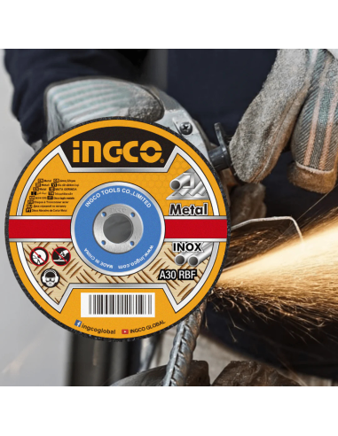 Disco Taglio Abrasivo Professionale Lavorazioni Metallo Acciaio Inox 115x1,2 mm