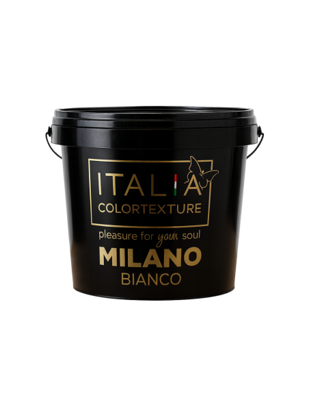 Decorativo Murale Milano Interni Colore Bianco Effetto Seta Riflessi Perlescenti