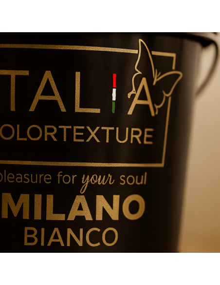 Decorativo Murale Milano Interni Colore Bianco Effetto Seta Riflessi Perlescenti