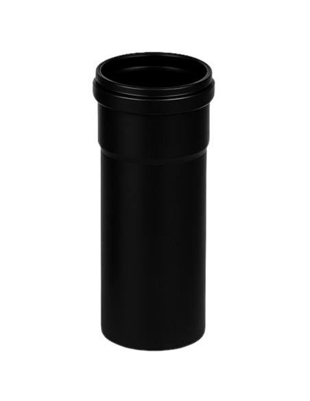 Tubo Acciaio Canna Fumaria Stufa Pellet Spessore 1,2 mm Diametro 80 mm  