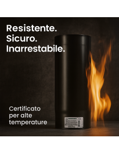 Tubo Lineare Arredo Canale Da Fumo Stufa A Pellet Sistema Scarico Diametro 150mm 2