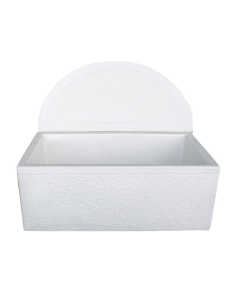 Pilozza Lavabo Calcestruzzo Cemento Serie Firenze Misure 80 x 50 x H.30 cm