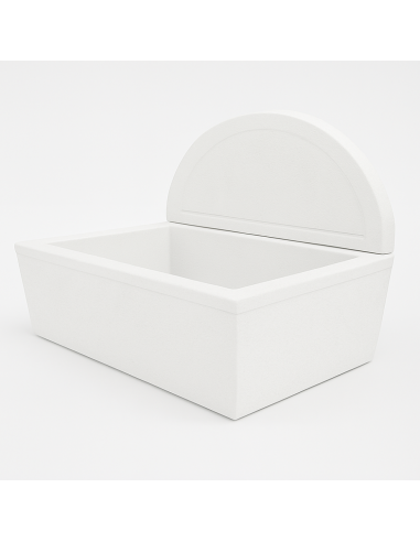 Pilozza Lavabo Calcestruzzo Cemento Serie Firenze Misure 80 x 50 x H.30 cm