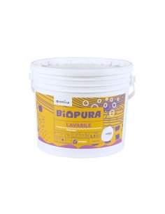 Superpittura Lavabile Traspirante Interni Alta Copertura Linea BIOPURA Cromika