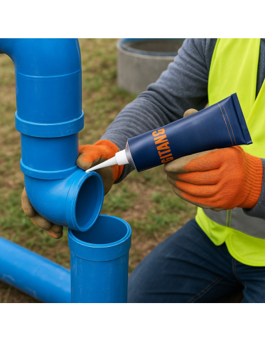 Adesivo Trasparente Gitang Plus Incollaggio Tubi Plastica Pvc A Pressione 125gr 