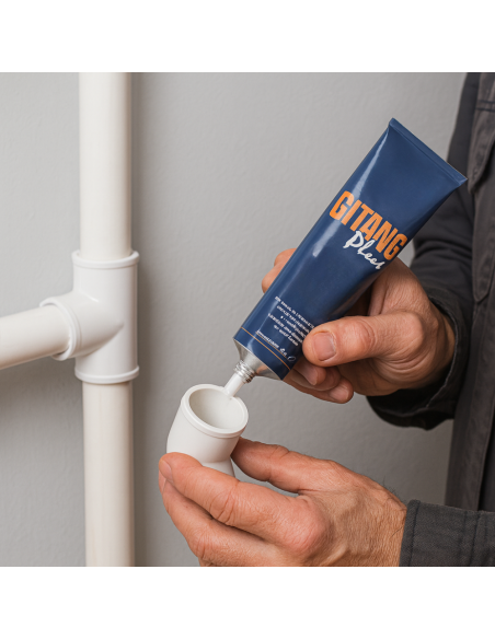 Adesivo Trasparente Gitang Plus Incollaggio Tubi Plastica Pvc A Pressione 125gr 