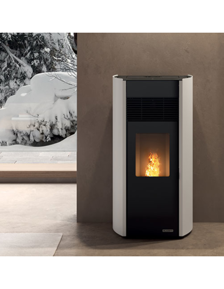 Stufa A Pellet Palazzetti Ecofire Milù 8 Kw 5 Stelle
