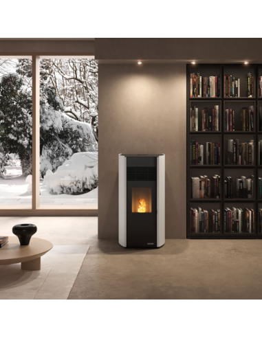 Stufa A Pellet Palazzetti Ecofire Milù 8 Kw 5 Stelle