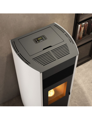 Stufa A Pellet Palazzetti Ecofire Milù 8 Kw 5 Stelle